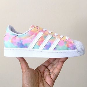 RARE Adidas Superstar Tie Dye